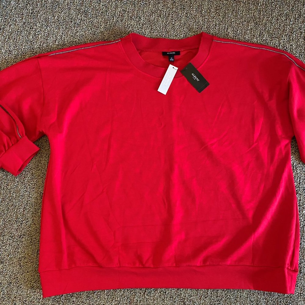 ALFANI Top Real Red Size 3X